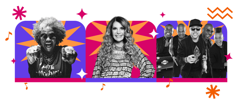 Sesi Encontros Musicais terá shows de Sandra Sá, Elba Ramalho e Molejo