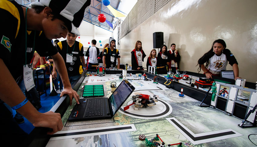 Sesi Gama oferece Escola de Robótica para a comunidade