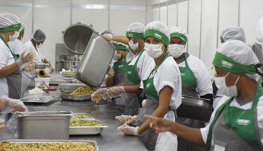 CPA irá fornecer mais de 60 mil refeições durante a OC