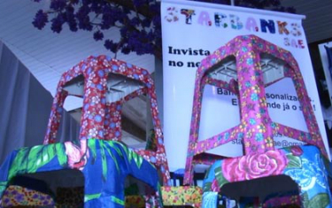 Empresa júnior do Sesi Gama expõe produtos no Capital Fashion Week