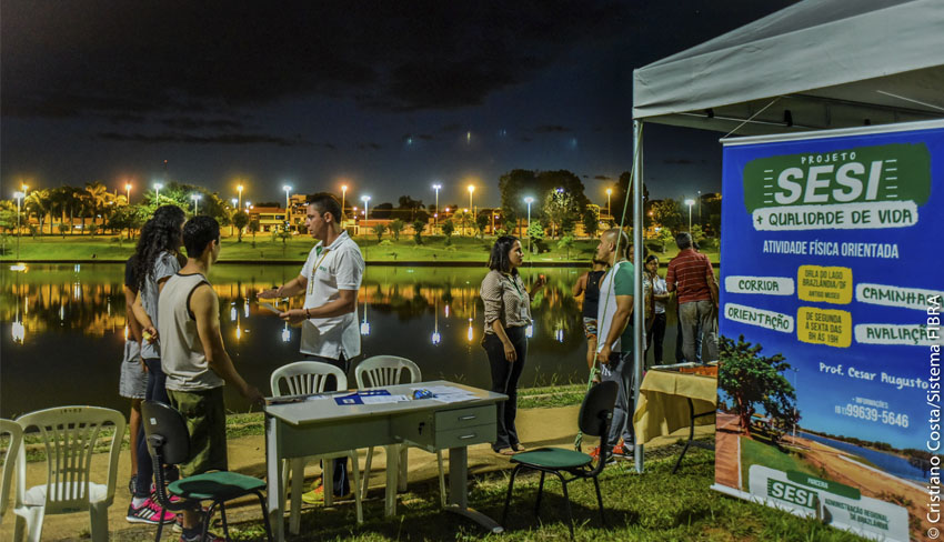 Unidade de Brazlândia oferece atividades esportivas gratuitas