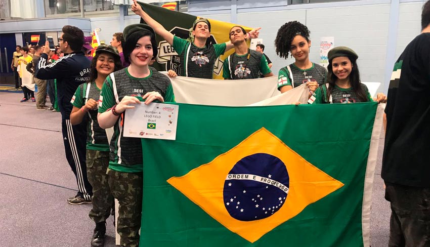 Dezenas de países são representados no Torneio Europeu de Robótica