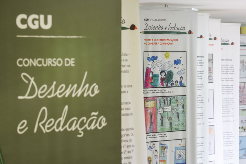 Sesi Gama recebe mostra do concurso de cidadania da CGU
