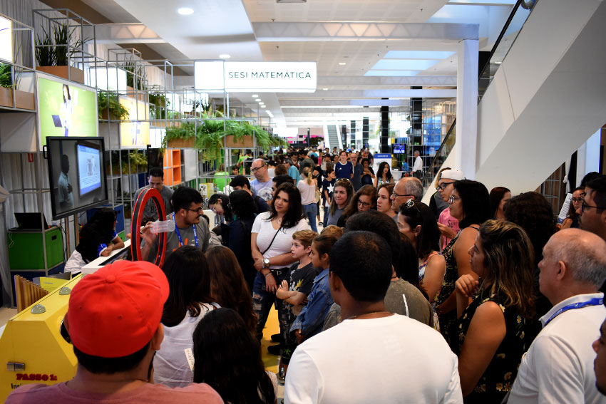 Olimpíada do Conhecimento 2018 recebe 46 mil visitantes