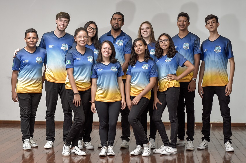 DF terá três equipes na etapa nacional do Torneio Sesi de Robótica