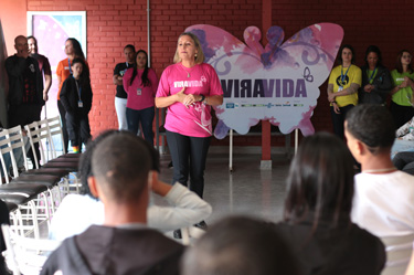 Socialização e acolhimento abrem as atividades da 14ª turma do Vira Vida