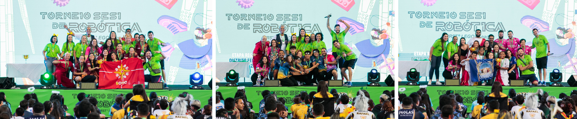 Três equipes de robótica do Sesi-DF estão classificadas para festival nacional