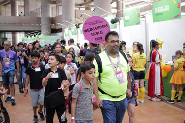 Sesi-DF levou mais de 5 mil estudantes ao maior festival de robótica do País