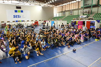 Torneio Sesi de Robótica First Lego League Challenge vai até sábado